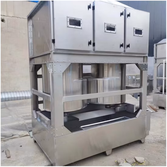 Torre de pulverização de eliminação de gás para tratamento de gases residuais